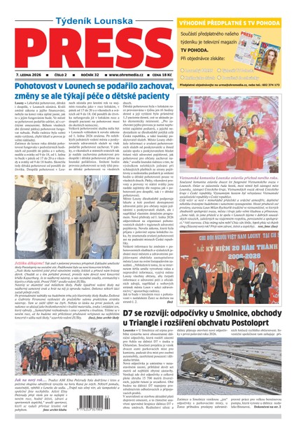 E-magazín Lounský Press 02/26 - Ohře Media