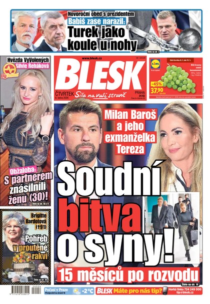 E-magazín Blesk - 08.01.2026 - CZECH NEWS CENTER a. s.