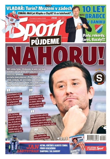 E-magazín Sport - 08.01.2026 - CZECH NEWS CENTER a. s.