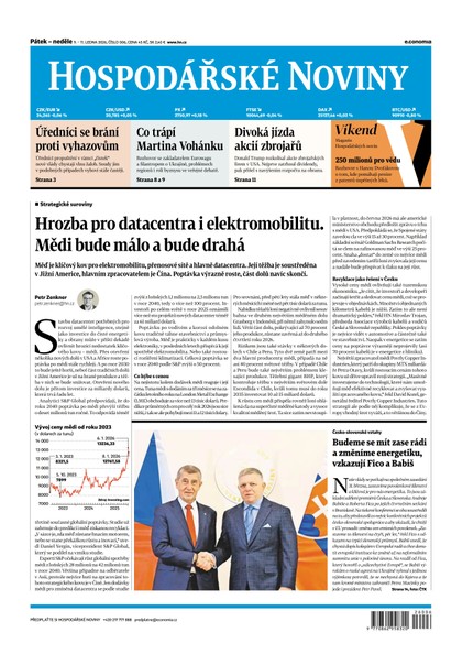 E-magazín HN 006 - 9.1.2026 - Economia, a.s.