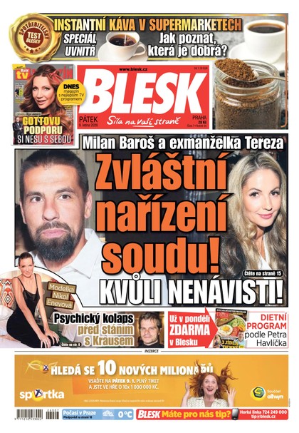 E-magazín Blesk - 09.01.2026 - CZECH NEWS CENTER a. s.