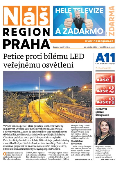 E-magazín Náš Region - Praha 3/2026 - A 11 s.r.o.