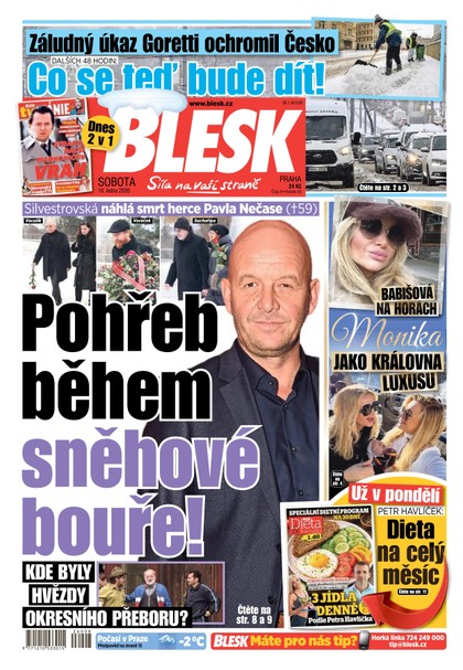 E-magazín Blesk - 10.01.2026 - CZECH NEWS CENTER a. s.
