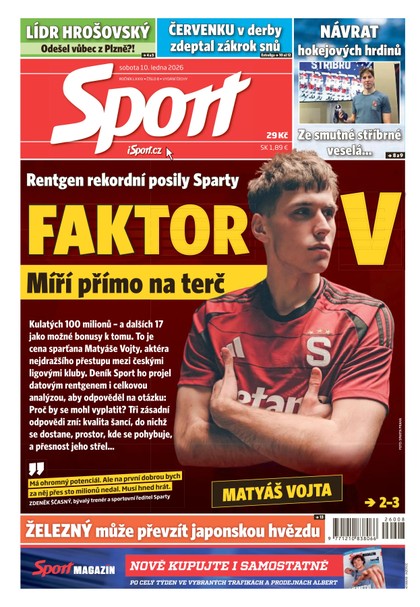 E-magazín Sport - 10.01.2026 - CZECH NEWS CENTER a. s.