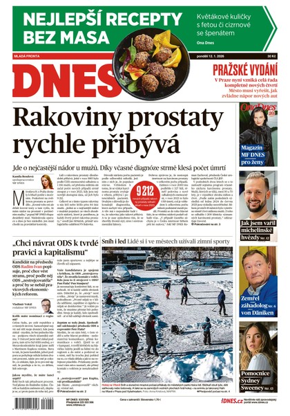 E-magazín MF DNES - 12.01.2026 - MAFRA, a.s.