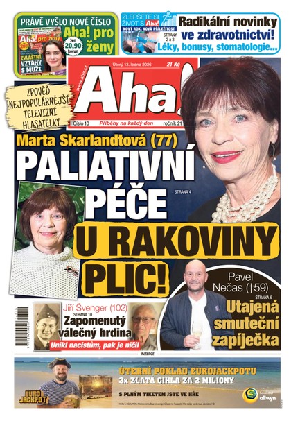 E-magazín AHA! - 13.01.2026 - CZECH NEWS CENTER a. s.
