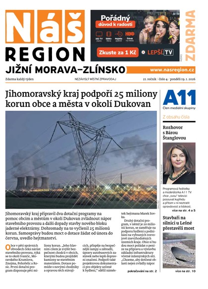 E-magazín Náš Region - Jižní Morava/Zlínsko 4/2026 - A 11 s.r.o.