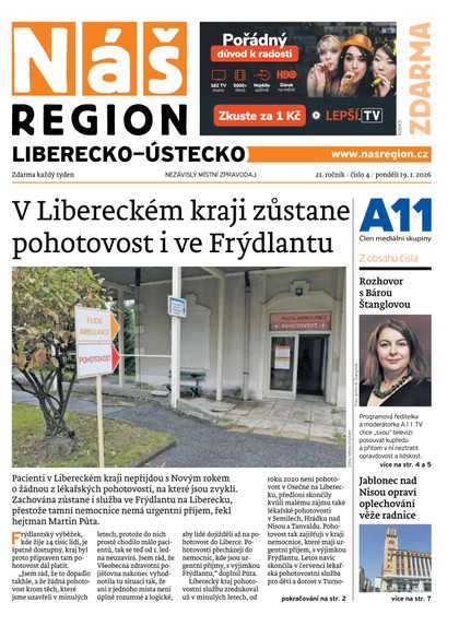 E-magazín Náš Region - Liberecko 4/2026 - A 11 s.r.o.