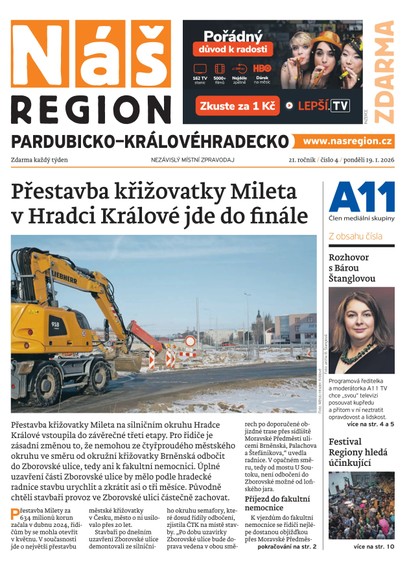 E-magazín Náš Region - Pardubicko/Královéhradecko 4/2026 - A 11 s.r.o.