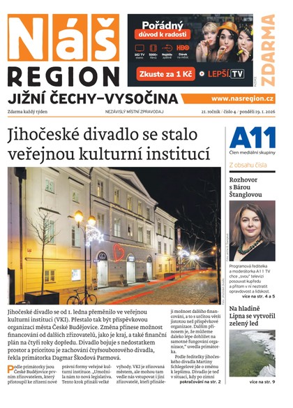 E-magazín Náš Region - Vysočina 4/2026 - A 11 s.r.o.