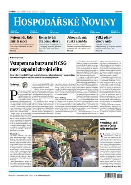 E-magazín HN 010 - 15.1.2026 - Economia, a.s.