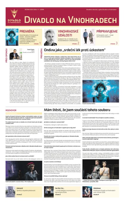 E-magazín HN 010 - 15.1.2026 Divadlo na Vinohradech - Economia, a.s.