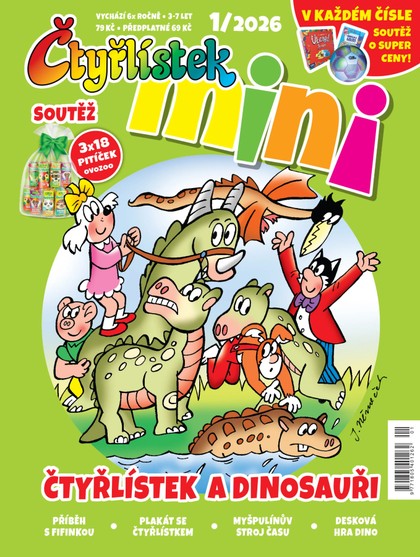 E-magazín Čtyřlístek Mini 1/2026 - Čtyřlístek