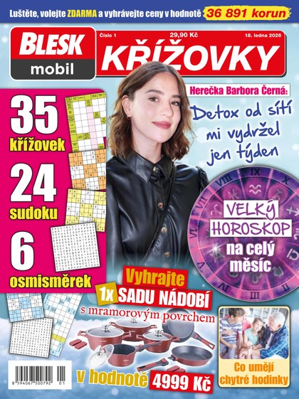 E-magazín BLESkMobil KŘÍŽOVKY - 1/2026 - CZECH NEWS CENTER a. s.