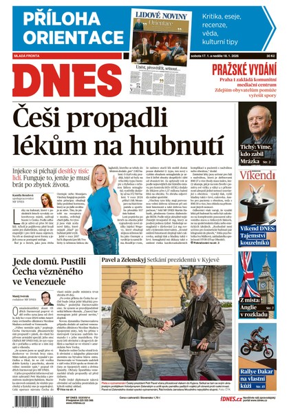 E-magazín MF DNES - 17.01.2026 - MAFRA, a.s.