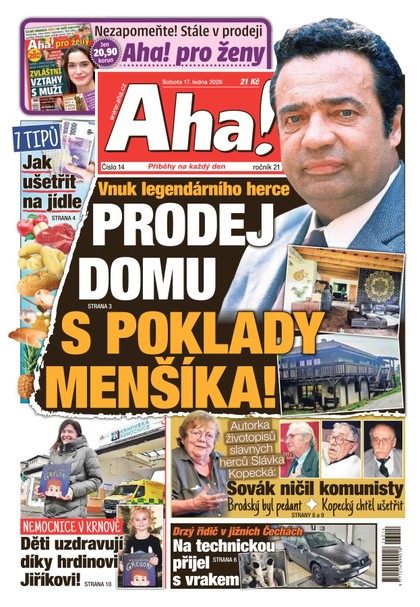 E-magazín AHA! - 17.01.2026 - CZECH NEWS CENTER a. s.