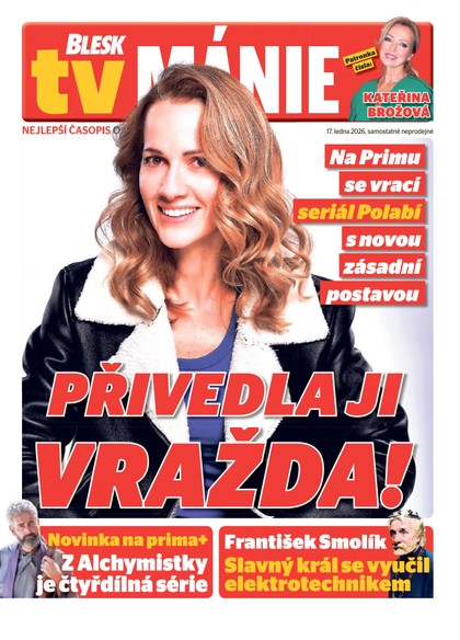 E-magazín Blesk Tv manie - 17.01.2026 - CZECH NEWS CENTER a. s.