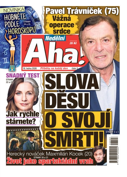 E-magazín NEDĚLNÍ AHA! - 18.01.2026 - CZECH NEWS CENTER a. s.