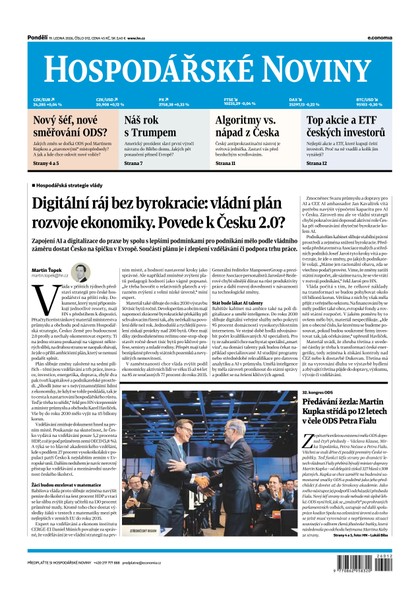 E-magazín HN 012 - 19.1.2026 - Economia, a.s.