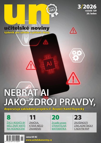 E-magazín Učitelské noviny 3/2026 - GNOSIS s.r.o.