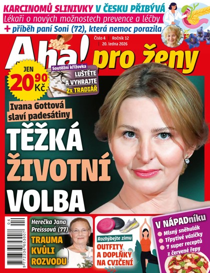 E-magazín AHA! PRO ŽENY - 4/2026 - CZECH NEWS CENTER a. s.