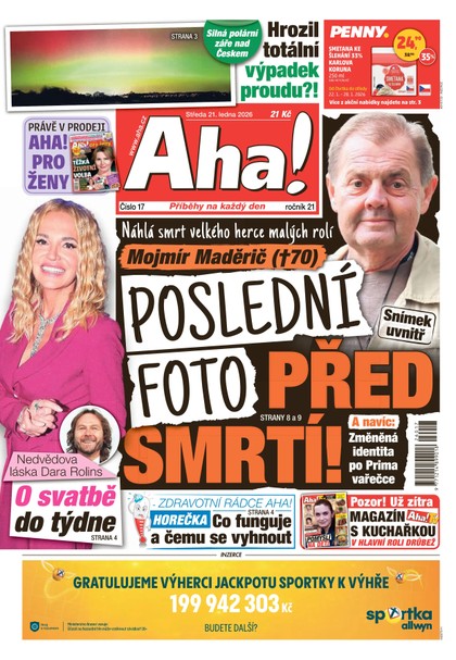 E-magazín AHA! - 21.01.2026 - CZECH NEWS CENTER a. s.