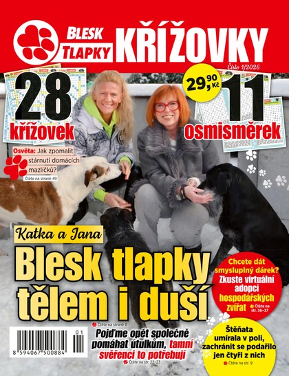 E-magazín  Blesk Tlapky Křížovky - 1/2026 - CZECH NEWS CENTER a. s.