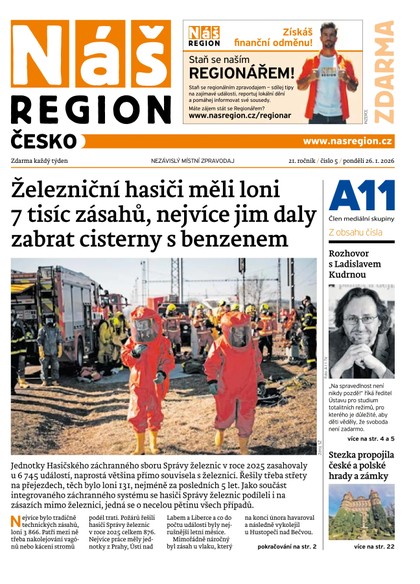 E-magazín Náš Region - Česko 5/2026 - A 11 s.r.o.