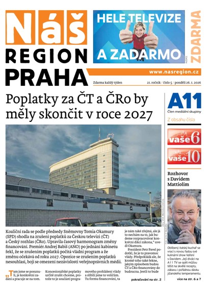 E-magazín Náš Region - Praha 5/2026 - A 11 s.r.o.