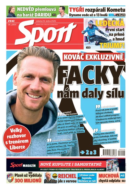 E-magazín Sport - 24.01.2026 - CZECH NEWS CENTER a. s.