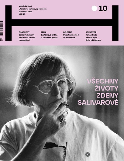 E-magazín Měsíčník HOST 10/2025 - Spolek přátel vydávání časopisu Host