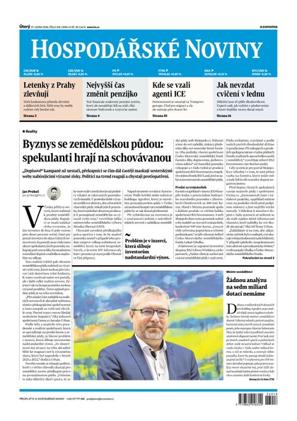 E-magazín HN 018 - 27.1.2026 - Economia, a.s.