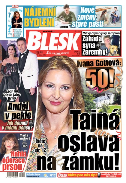 E-magazín Blesk - 27.01.2026 - CZECH NEWS CENTER a. s.