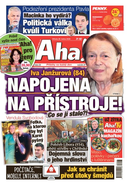 E-magazín AHA! - 28.01.2026 - CZECH NEWS CENTER a. s.