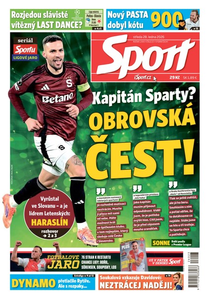 E-magazín Sport - 28.01.2026 - CZECH NEWS CENTER a. s.