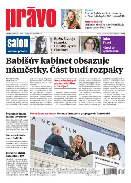 E-magazín Deník Právo - 29.1.2026 - Borgis, a.s.