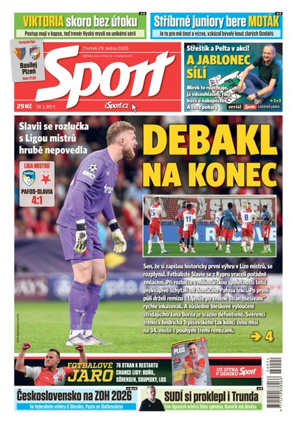 E-magazín Sport - 29.01.2026 - CZECH NEWS CENTER a. s.