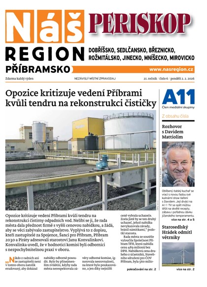 E-magazín Náš Region - Příbramsko 6/2026 - A 11 s.r.o.
