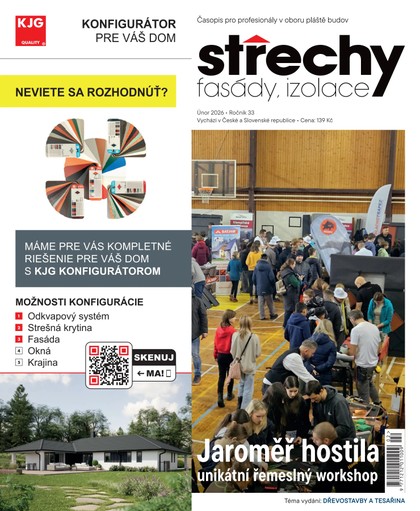 E-magazín Střechy, Fasády, Izolace 2/2026 - EEZY Publishing