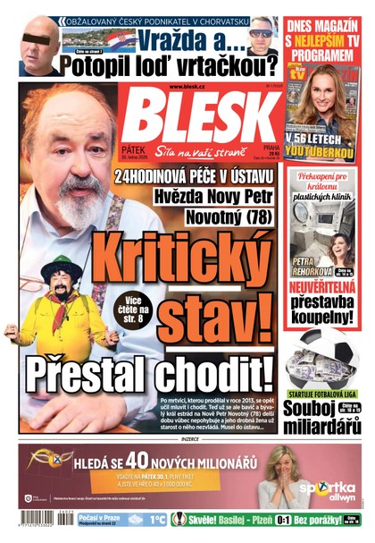 E-magazín Blesk - 30.01.2026 - CZECH NEWS CENTER a. s.