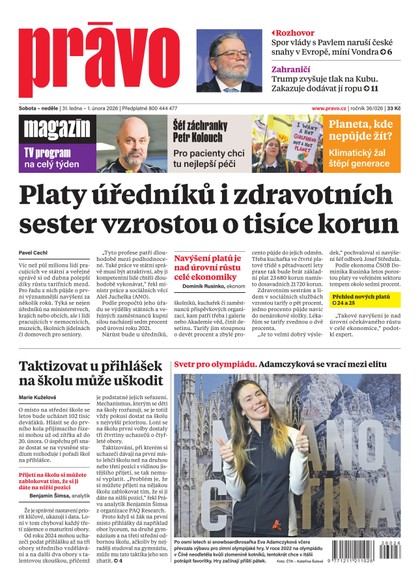E-magazín Deník Právo - 31.1.2026 - Borgis, a.s.