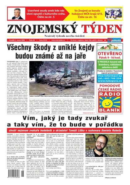E-magazín Znojemský týden 06/2026 - Znojemský týden