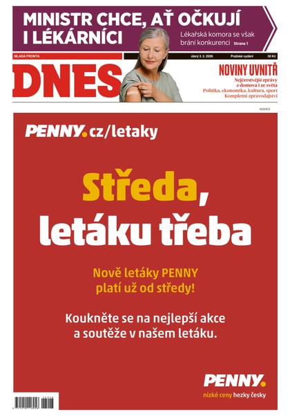 E-magazín MF DNES - 03.02.2026 - MAFRA, a.s.