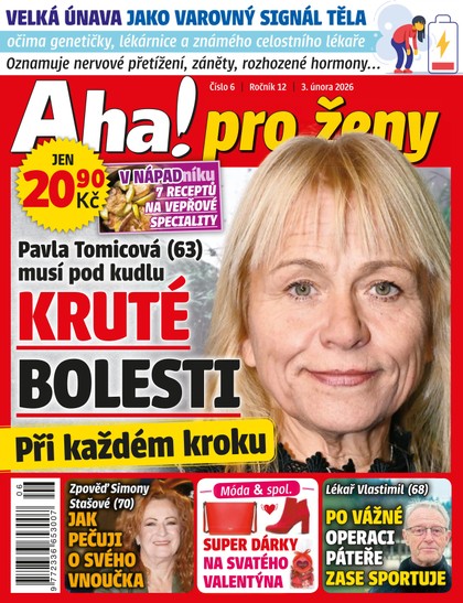 E-magazín AHA! PRO ŽENY - 6/2026 - CZECH NEWS CENTER a. s.