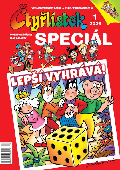 E-magazín Čtyřlístek Speciál 01/2026 - Čtyřlístek
