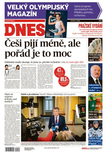 E-magazín MF DNES - 05.02.2026 - MAFRA, a.s.