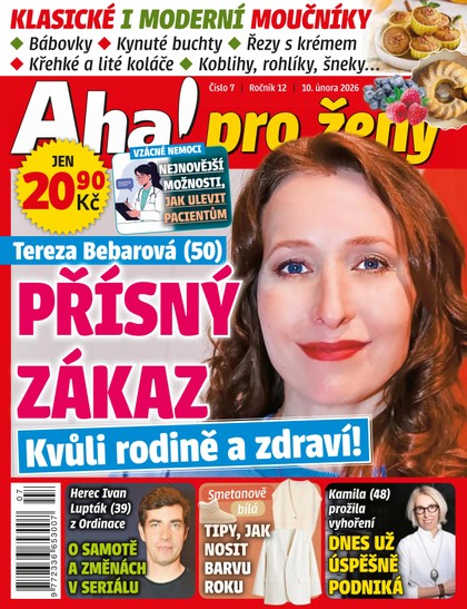 E-magazín AHA! PRO ŽENY - 7/2026 - CZECH NEWS CENTER a. s.