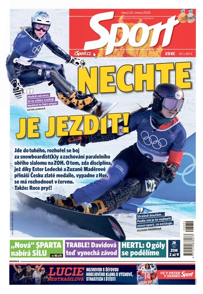 E-magazín Sport - 10.02.2026 - CZECH NEWS CENTER a. s.