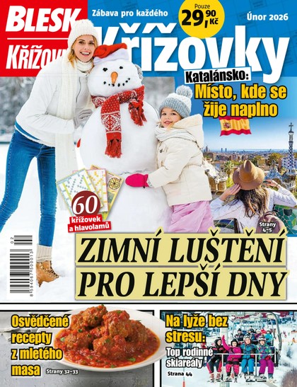 E-magazín BLESK KŘÍŽOVKY - 2/2026 - CZECH NEWS CENTER a. s.