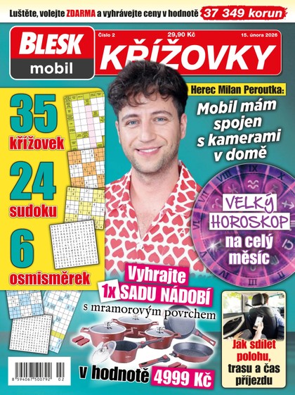E-magazín BLESkMobil KŘÍŽOVKY - 2/2026 - CZECH NEWS CENTER a. s.
